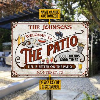 Life Is Better Personalized Metal Sign - Gift for Grilling - Thegiftio UK