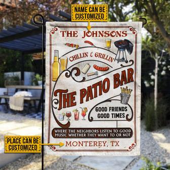 Listen To The Good Music Chillin Custom Flag - Patio Gift - Thegiftio UK