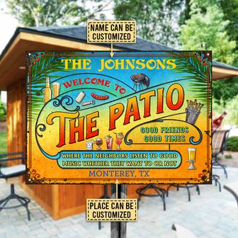 Listen To The Good Music Custom Metal Sign - Gift for BBQ - Thegiftio UK