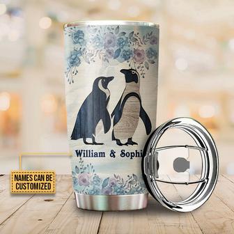 Penguin God Bless The Broken Road Custom Tumbler - Gift - Thegiftio UK