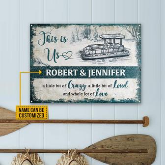Pontoon Lot Of Love Custom Metal Sign - Gift for Friends - Thegiftio UK