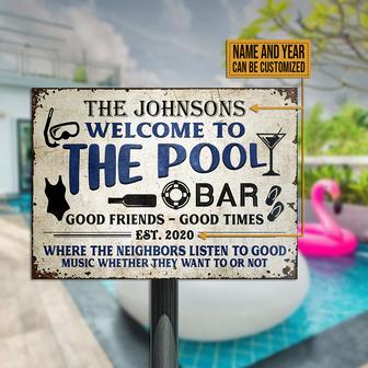 Listen To Good Music Personalized Metal Sign - Gift for Home - Thegiftio UK