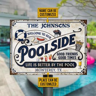 Life Is Better Personalized Metal Sign - Gift for Grilling - Thegiftio UK