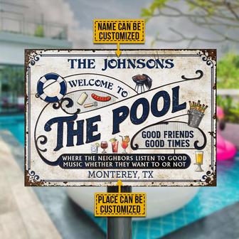Listen To The Good Music Personalized Metal Sign - BBQ Gift - Thegiftio UK