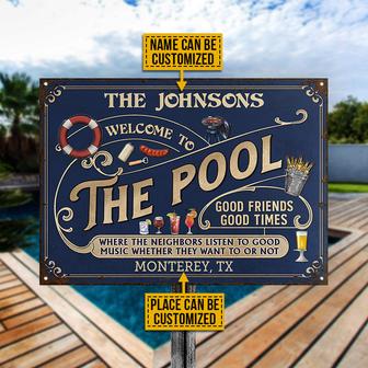 Listen To The Good Music Custom Metal Sign - Gift for BBQ - Thegiftio UK