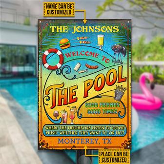 Listen To The Good Music Custom Metal Sign - Gift for BBQ - Thegiftio UK