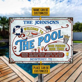 Listen To The Good Music Custom Metal Sign - Gift for BBQ - Thegiftio UK