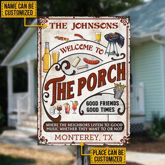 Listen To The Good Music Custom Metal Sign - Gift for Home - Thegiftio UK