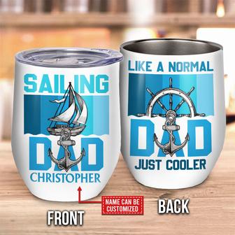 Personalized Sailor Dad Custom Tumbler - Gift for Dad - Thegiftio UK