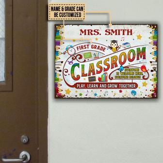 Everyone Is Welcome Here Personalized Metal Sign - Thegiftio UK