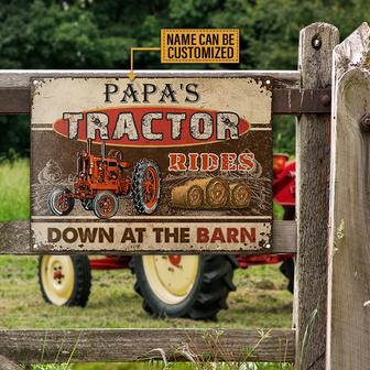 Personalized Tractor Barn Custom Metal Sign - Farmer Gift - Thegiftio UK