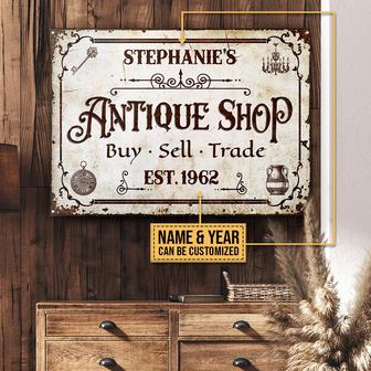 Personalized Antique Sell Buy Trade Custom Metal Sign - Gift - Thegiftio UK