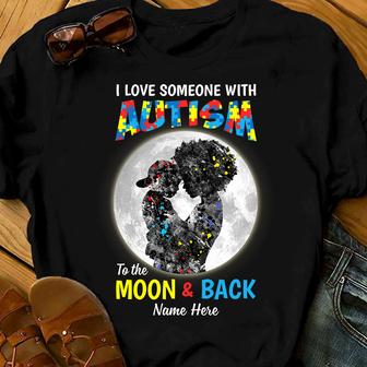 Personalized Autism Mom BWA T Shirt - Thegiftio UK