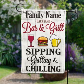 Personalized Garden Flag for Family Backyard Decor - Thegiftio UK