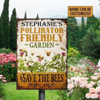Save The Bees Personalized Metal Sign - Gift for Bee Lovers - Thegiftio UK