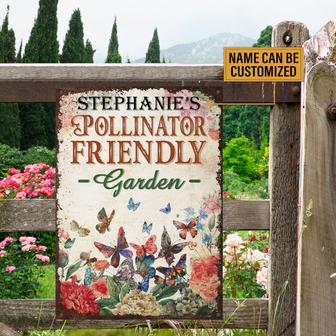 Butterfly Garden Personalized Metal Sign - Garden Gift - Thegiftio UK