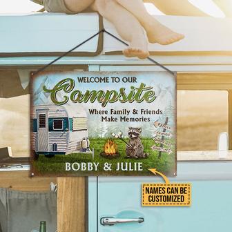 Camping Make Memories Custom Metal Sign - Gift for Campers - Thegiftio UK
