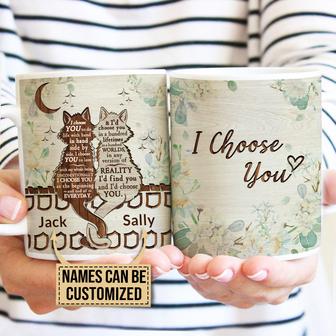 I Choose You Personalized Mug - Gift for Cat Lovers - Thegiftio UK