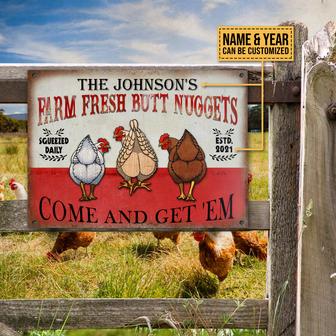 Personalized Chicken Nuggets Custom Sign - Gift for Friends - Thegiftio UK