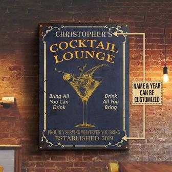 Proudly Serving Whatever You Bring Custom Metal Sign - Gift - Thegiftio UK