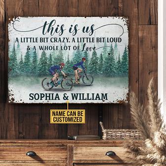 Personalized Cycling This Is Us Custom Metal Sign - Gift - Thegiftio UK