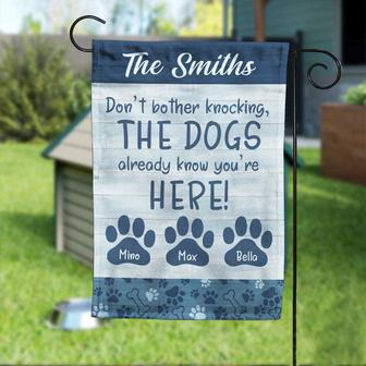 Personalized Dog Garden Flag for Pet Lovers - Thegiftio UK