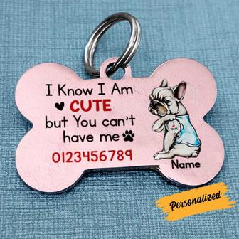 Personalized Dog ID Tag for Cute Pets - Thegiftio UK