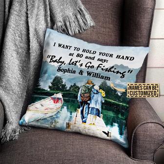 I Want To Hold Personalized Pillow - Gift for Couples - Thegiftio UK