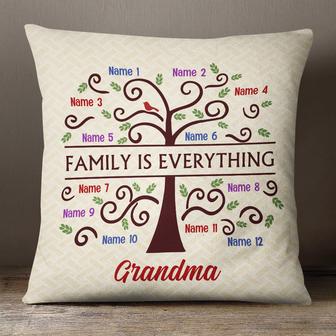 Personalized Pillow for Grandma - Family is Everything - Thegiftio UK