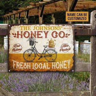 Honey Bee Co Personalized Metal Sign - Gift for Friends - Thegiftio UK