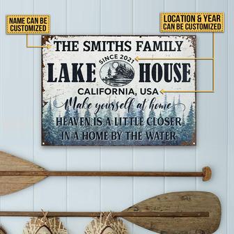 Make Yourself The Water Custom Metal Sign - Lake House Gift - Thegiftio UK