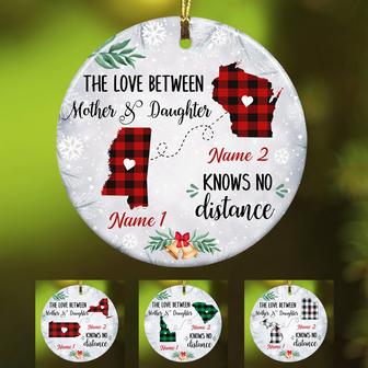 Personalized Love Between Long Distance Ornament SB223 30O34 - Thegiftio UK