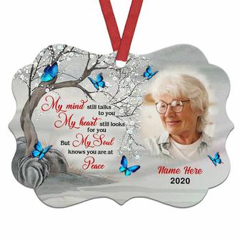 Personalized Memorial Mom Butterfly Benelux Ornament NB192 85O57 - Thegiftio UK