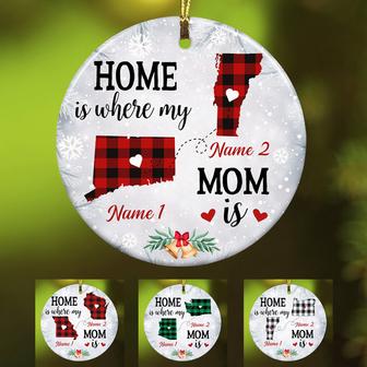 Personalized Mother And Daughter Long Distance Ornament SB213 30O34 - Thegiftio UK