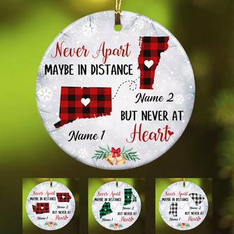 Personalized Never Apart Long Distance Ornament SB224 30O34 - Thegiftio UK