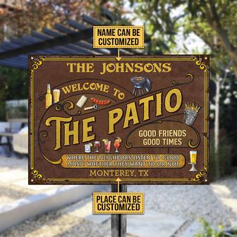 Listen To The Good Music Custom Metal Sign - Gift for BBQ - Thegiftio UK