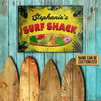 Personalized Surfing Surf Shack Metal Sign - Surfer Gift - Thegiftio UK