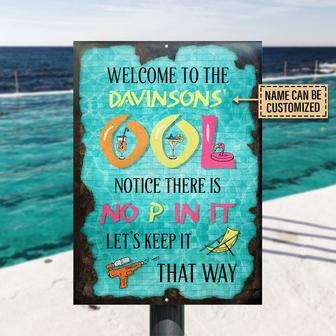 Keep It That Way Personalized Sign - Gift for Pool Owners - Thegiftio UK