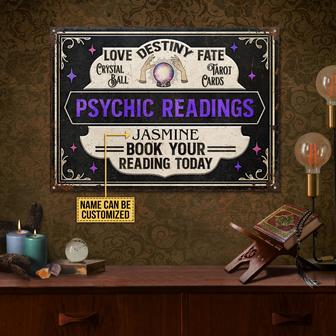 Personalized Tarot Psychic Reading Custom Metal Sign - Gift - Thegiftio UK
