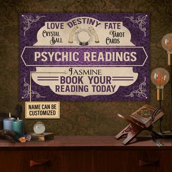 Personalized Tarot Psychic Readings Custom Metal Sign - Gift - Thegiftio UK
