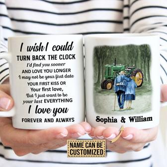 Turn Back The Clock Personalized Mug - Gift for Farmers - Thegiftio UK