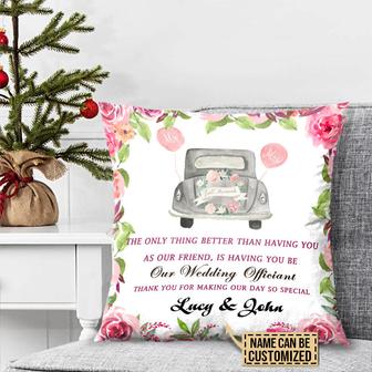 Thank You For Making Our Day Custom Pillow - Wedding Gift - Thegiftio UK