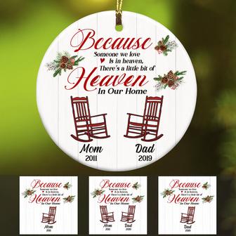 Personalized Someone We Love In Heaven Christmas Ornament - Thegiftio UK