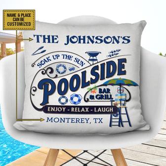 Pool Bar Grill Custom Pillow - Gift for Home Decor - Thegiftio UK