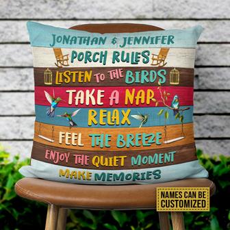Porch Listen To The Birds Custom Pillow - Gift for Home - Thegiftio UK