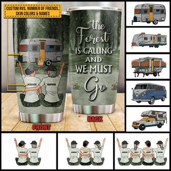 The Forest Is Calling Custom Tumbler - Gift for Best Friend - Thegiftio UK