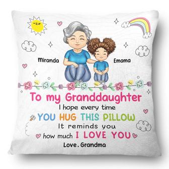 Grandma Mom How Much I Love You Personalized Pillow - Thegiftio UK