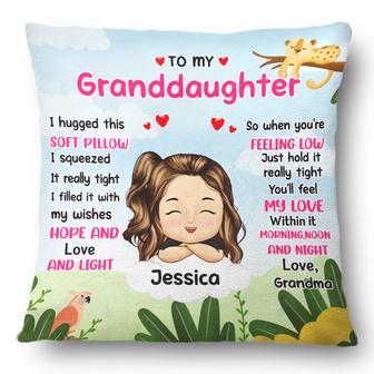 Grandma Mother Hugged This Soft Personalized Pillow - Thegiftio UK
