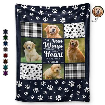 Custom Photo Memorial You Were My Favorite Pet Lover - Personalized Fleece Blanket, Sherpa Blanket - Thegiftio UK