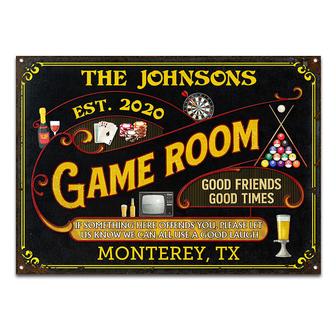Something Here Offends You Personalized Metal Sign - Gift - Thegiftio UK